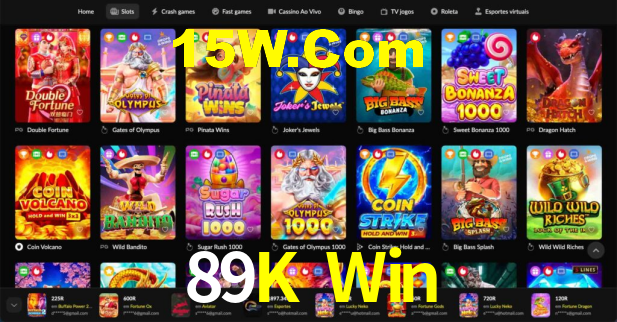 89K Win: Seu Cassino Premiado com Pagamentos Rápidos